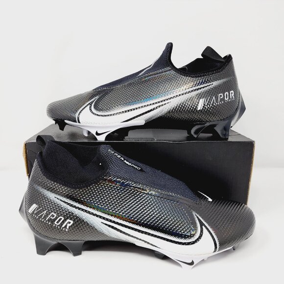 Nike Vapor Edge Pro 360 Football Cleats Black White CV6348-001 Size 13.5 Wide main image 6